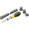 Stanley 29 Piece Ratchet Screwdriver Set - 0-54-925