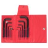 Bondhus 10 Piece Metric Hex Key Set In RED Wallet - 00009