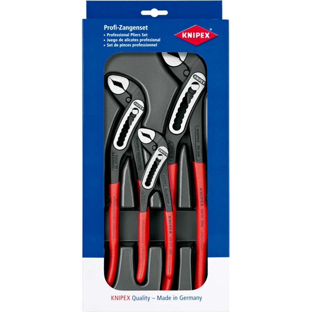 Knipex 3 Piece Alligator Water Pump Pliers - 002009V03 1 Knipex 3 Piece Alligator Water Pump Pliers - 002009V03