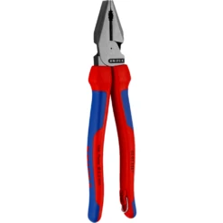 Knipex 225mm Tethered High Leverage Combination Pliers - 0202225T