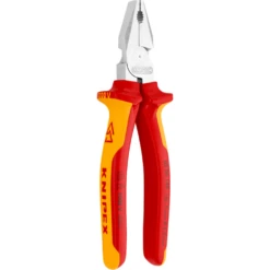 Knipex 1000V Insulated 180mm High Leverage Combination Pliers - 0206180