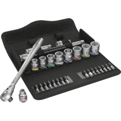 Wera 8100 SB 8 Zyklop 3/8" Drive 29 Piece Metric Switch Lever Ratchet Set - 05004048001
