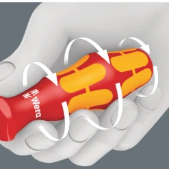 Wera 160 I/7 Kraftform 7 Piece 1000V Insulated Screwdriver Set + Phase Tester + Rack - 05006147001 -Hand Tool Shop 05006147001 008 95620.1697457637