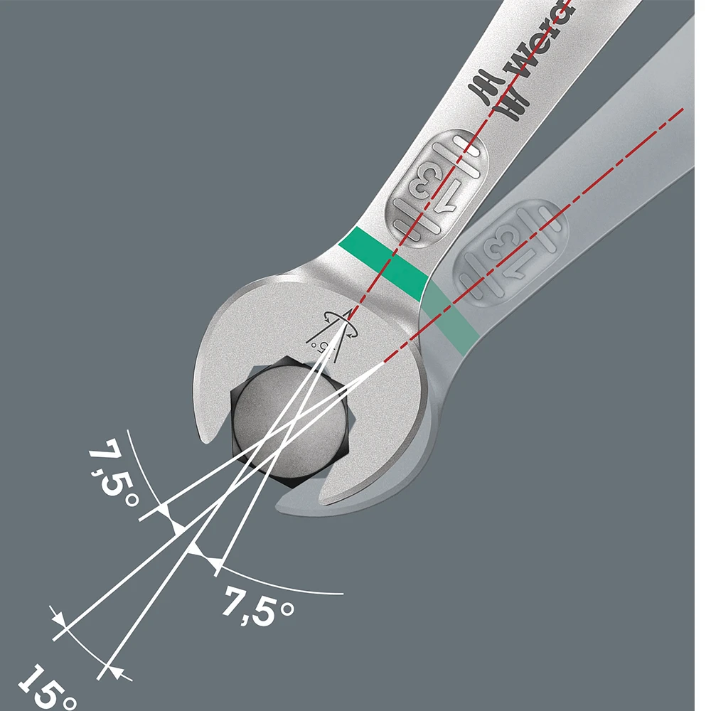 Wera 6003 Joker 4 Piece Metric Ratcheting Combination Wrenches Set - 05020228001 6 Wera 6003 Joker 4 Piece Metric Ratcheting Combination Wrenches Set - 05020228001 - Image 6