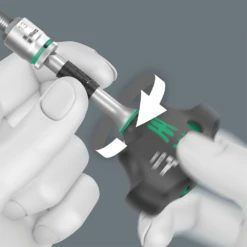 Wera Kraftform Kompakt 400 RA 9 Piece Metric T-Handle Nut Driver Set - 05023470001 -Hand Tool Shop 05023470001 006 29214.1697457648