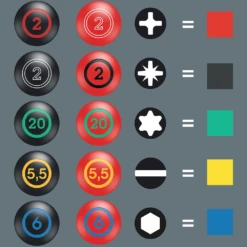 Wera Kraftform XXL 12 Piece Assorted Screwdrivers Twin Rack Set - 05051010001 -Hand Tool Shop 05051010001 008 84214.1697457650