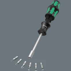 Wera Kraftform Kompakt 7 Piece Phillips & Slotted 1/4" Hex Screwdrivers Set - 05051511001 11 Wera Kraftform Kompakt 7 Piece Phillips & Slotted 1/4" Hex Screwdrivers Set - 05051511001 -Hand Tool Shop 05051511001 003 81741.1697457652