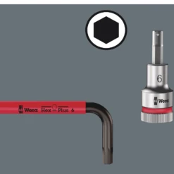 Wera 950/9 9 Piece Hex-Plus Multicolour BlackLaser Metric Hex L-Key Set - 05073593001 -Hand Tool Shop 05073593001 005 71497.1697457663