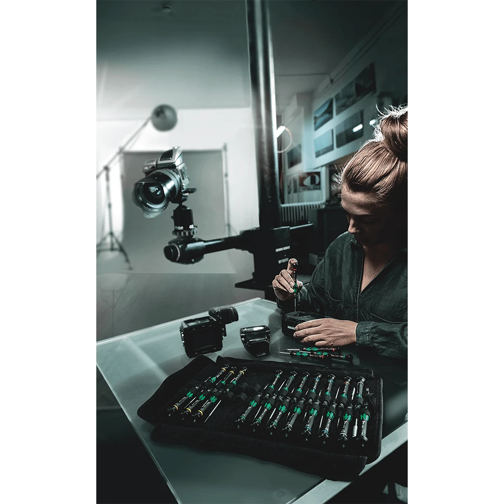 Wera Kraftform 25 Piece Micro Precision Screwdrivers Set For Electronic Applications - 05134000001 4 Wera Kraftform 25 Piece Micro Precision Screwdrivers Set For Electronic Applications - 05134000001 - Image 4