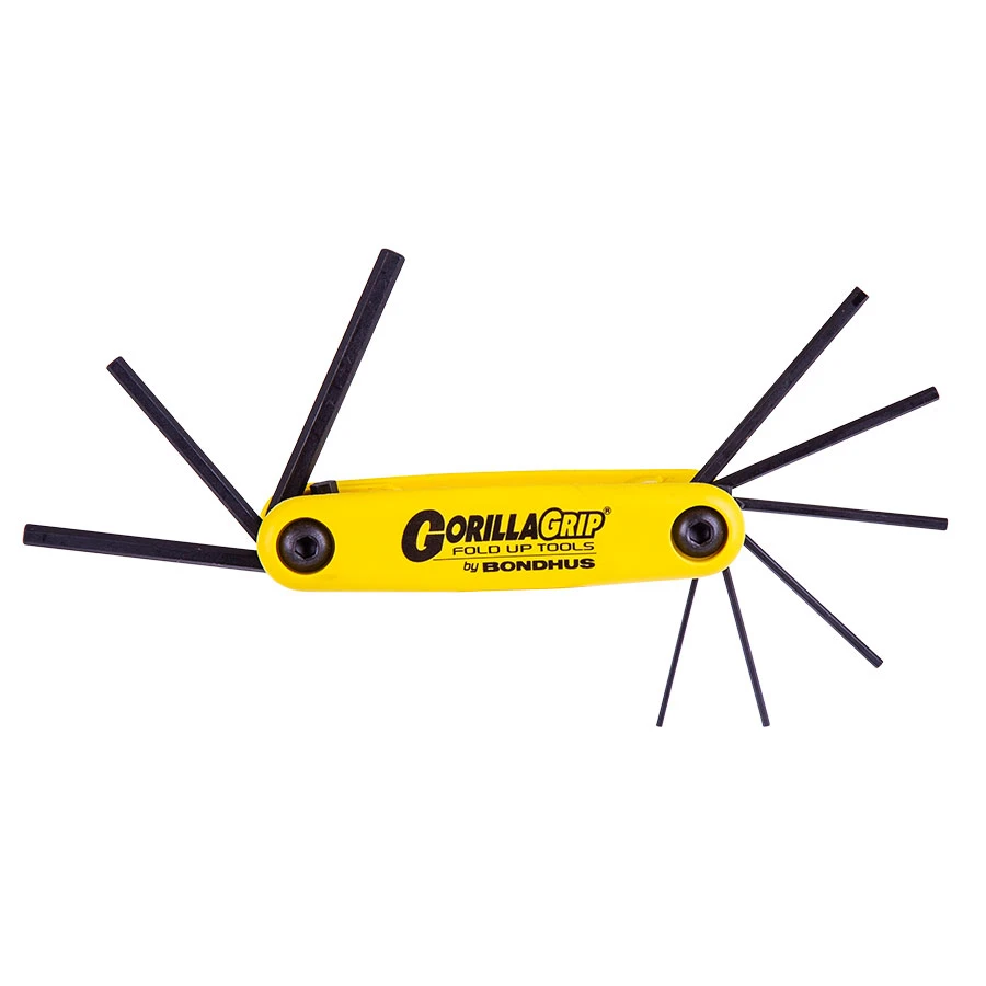 Bondhus 9 Piece Folding Imperial Hex Key Set - 12591 1 Bondhus 9 Piece Folding Imperial Hex Key Set - 12591