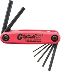 Bondhus 7 Piece Folding Metric Hex Key Set - 12592