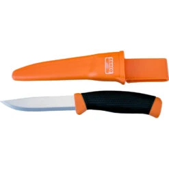 Bahco Multi-Purpose Tradesman Mora Knife With Sheath - BA-2444