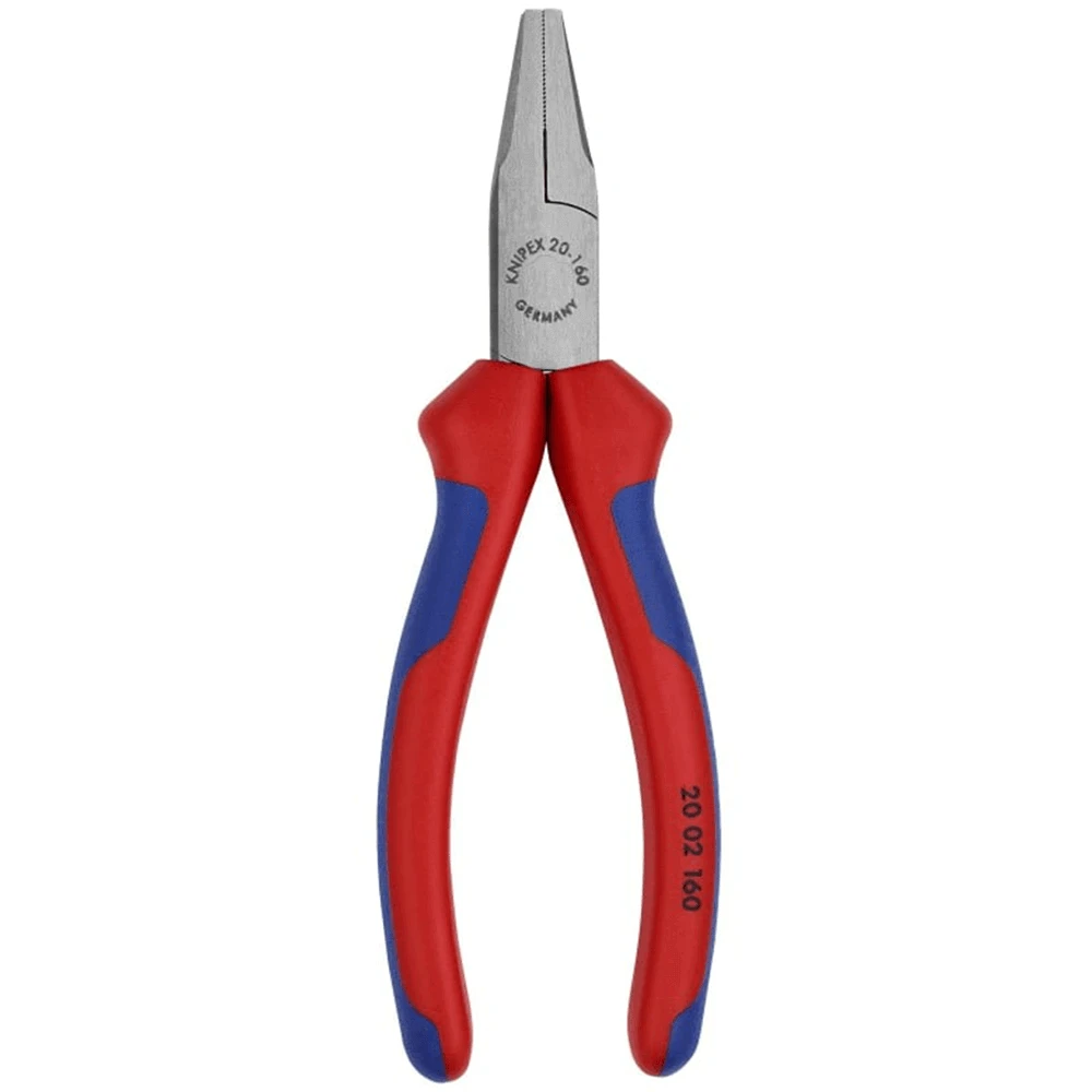Knipex 160mm Flat Nose Pliers - 2002160 1 Knipex 160mm Flat Nose Pliers - 2002160