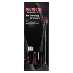 Force 6 Piece Assorted Extra Long Screwdrivers Set - 20611