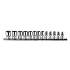 Force 1/4" Drive 13 Piece Metric Socket Set - 2133