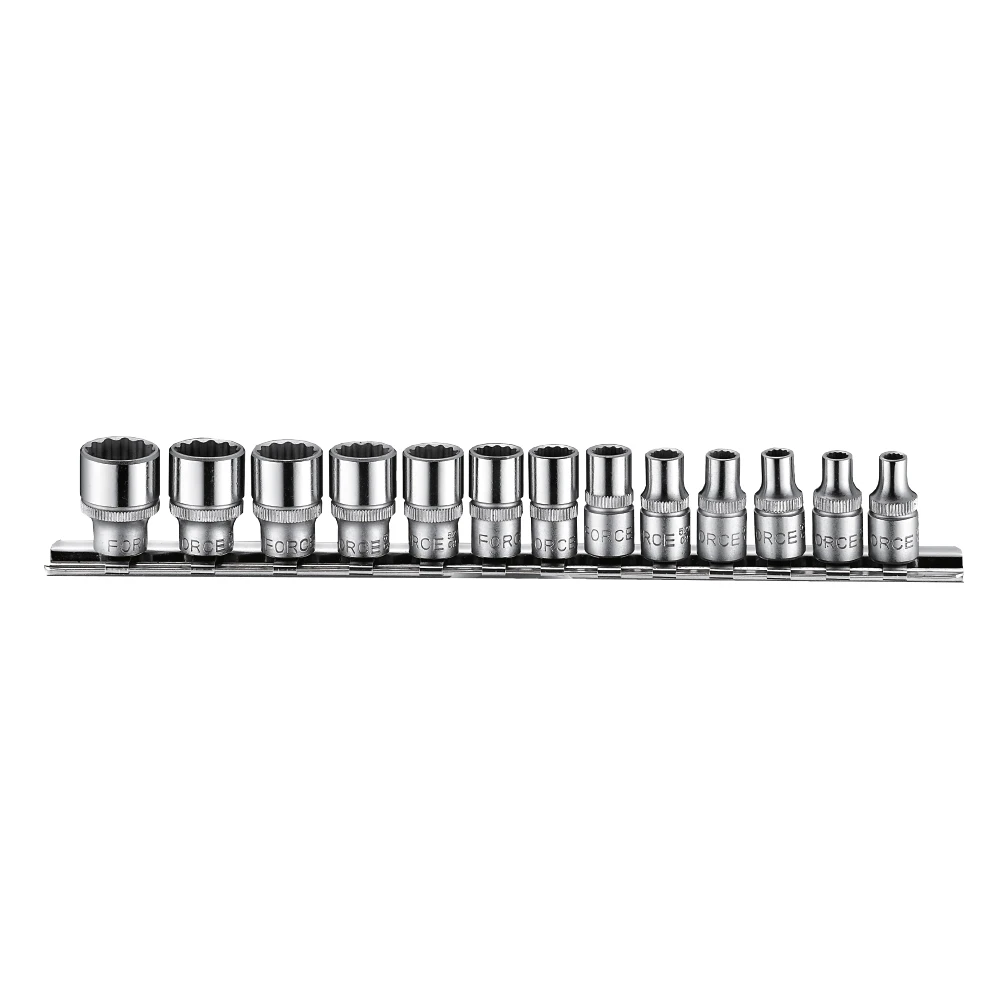 Force 1/4" Drive 13 Piece Metric Socket Set - 2133 1 Force 1/4" Drive 13 Piece Metric Socket Set - 2133