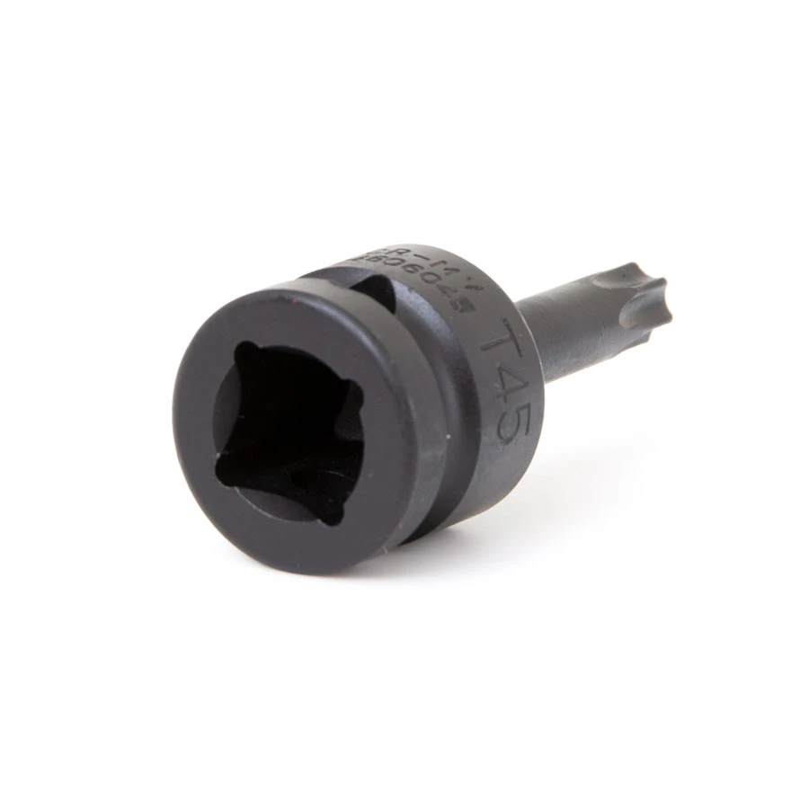 Force T45 X 1/2" Drive Torx Star Impact Socket - 24606045 2 Force T45 X 1/2" Drive Torx Star Impact Socket - 24606045 - Image 2