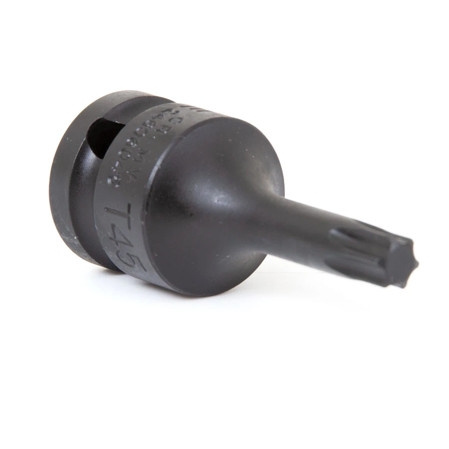 Force T45 X 1/2" Drive Torx Star Impact Socket - 24606045 3 Force T45 X 1/2" Drive Torx Star Impact Socket - 24606045 - Image 3