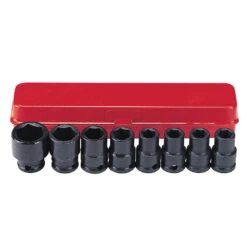 Force 3/8" Drive 8 Piece Metric Impact Socket Set - 3083