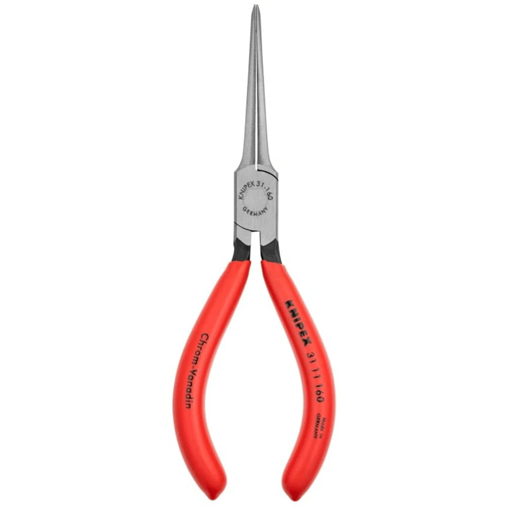 Knipex 160mm Flat Needle Nose Pliers - 3111160 1 Knipex 160mm Flat Needle Nose Pliers - 3111160