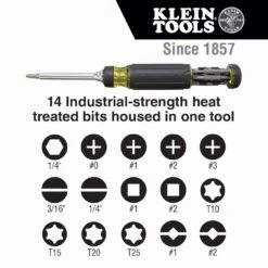 Klein Tools 15-in-1 Multi-Bit Ratcheting Screwdriver - 32305 -Hand Tool Shop 32305 003 37553.1697457772