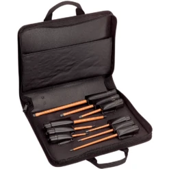 Klein Tools 9 Piece 1000V Insulated Slotted & Phillips Screwdriver Set - 33528