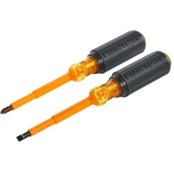 Klein Tools 2 Piece 1000V Insulated Slotted & Phillips Screwdriver Set - 33532-INS -Hand Tool Shop 33532 ins 005 32652.1697457782