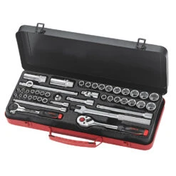 Force 1/4" Drive 43 Piece Metric & Imperial Socket Set - 3431