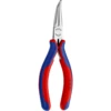 Knipex 145mm 45° Angled Half Round Tips Electronics Pliers - 3582145