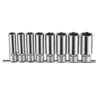 Force 1/2" Drive 8 Piece Metric Deep Socket Set - 4082