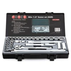 Force 1/2" Drive 32 Piece Metric & Imperial Socket Set - 4321 -Hand Tool Shop 4321 9 002 1 33645.1697457798
