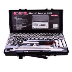 Force 1/2" Drive 41 Piece Metric & Imperial Socket Set - 4412A-9-72