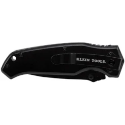 Klein Tools Black Pocket Knife With Drop Point Blade - 44220 -Hand Tool Shop 44220 003 94063.1697457807