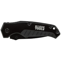 Klein Tools Black Pocket Knife With Drop Point Blade - 44220 -Hand Tool Shop 44220 004 66625.1697457807