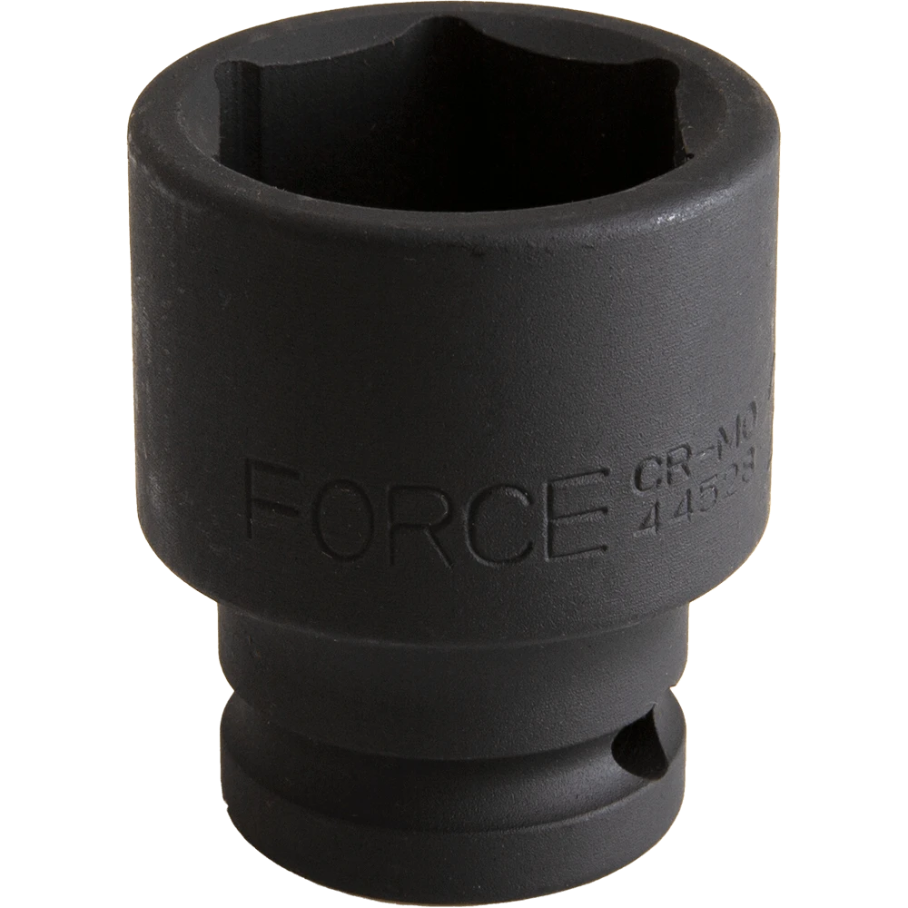Force 28mm X 1/2" Drive Metric 6 Point Impact Socket - 44528 1 Force 28mm X 1/2" Drive Metric 6 Point Impact Socket - 44528