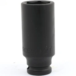 Force 27mm X 1/2" Drive Metric 6 Point Deep Impact Socket - 4458527