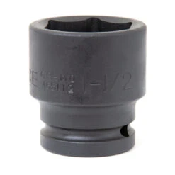 Force 1-1/2" X 3/4" Drive Imperial 6 Point Impact Socket - 4651.1.2