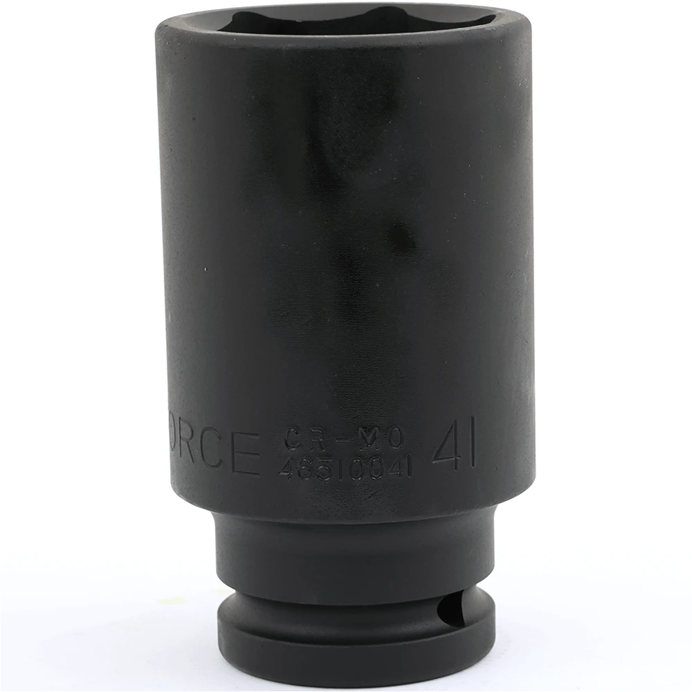 Force 41mm X 3/4" Drive Metric 6 Point Deep Impact Socket - 46510041 1 Force 41mm X 3/4" Drive Metric 6 Point Deep Impact Socket - 46510041
