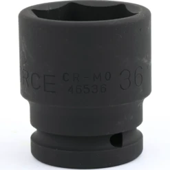 Force 36mm X 3/4" Drive Metric 6 Point Impact Socket - 46536