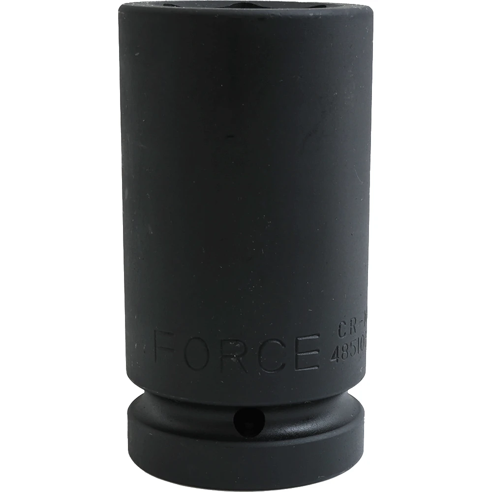Force 34mm X 1" Drive Metric Flank Deep Impact Socket - 48510034 1 Force 34mm X 1" Drive Metric Flank Deep Impact Socket - 48510034