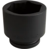 Force 80mm X 1" Drive Metric 6 Point Impact Socket - 48580