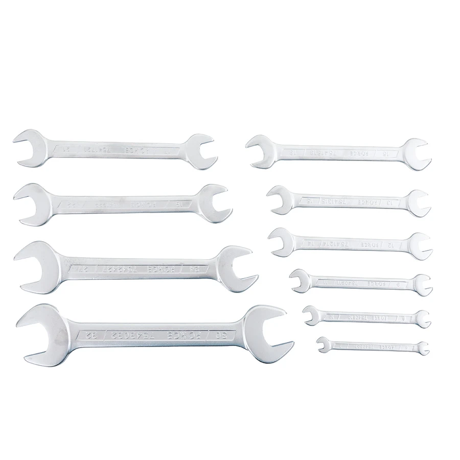 Force 10 Piece Assorted Metric Double Open Ended Spanners Set - 51025C 3 Force 10 Piece Assorted Metric Double Open Ended Spanners Set - 51025C - Image 3