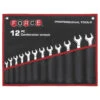 Force 12 Piece Imperial Ring & Open End Spanner Set - 5121SC