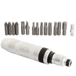 Force 17 Piece Impact Screwdriver Set In Case - 5171