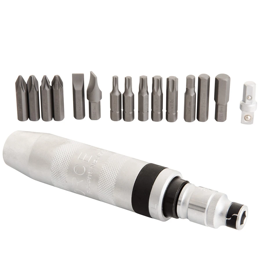 Force 17 Piece Impact Screwdriver Set In Case - 5171 1 Force 17 Piece Impact Screwdriver Set In Case - 5171
