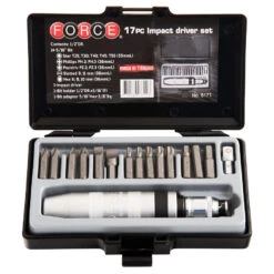 Force 17 Piece Impact Screwdriver Set In Case - 5171 6 Force 17 Piece Impact Screwdriver Set In Case - 5171 -Hand Tool Shop 5171 3 61405.1697456169