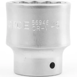 Force 46mm X 3/4" Drive Metric 12 Point Socket - 56946