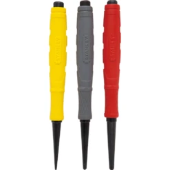 Stanley 3 Piece Cushion Grip Nail Punch Set - 58-930