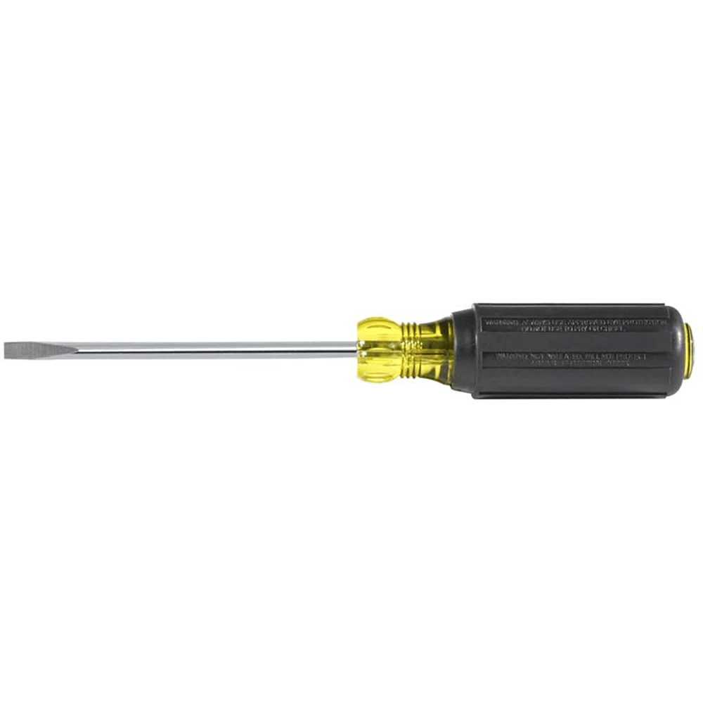 Klein Tools 4.8mm X 197mm Cabinet Tip Screwdriver - 601-4 3 Klein Tools 4.8mm X 197mm Cabinet Tip Screwdriver - 601-4 - Image 3