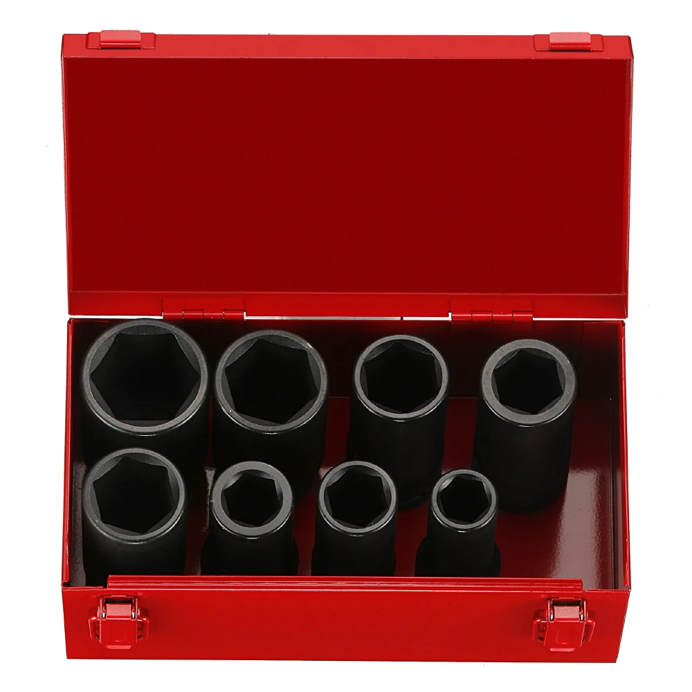 Force 3/4" Drive 8 Piece Metric Deep Impact Socket Set - 6083D 1 Force 3/4" Drive 8 Piece Metric Deep Impact Socket Set - 6083D